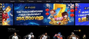 Fi88 là nhà cái online nổi tiếng với sảnh cá cược thể thao và slot game