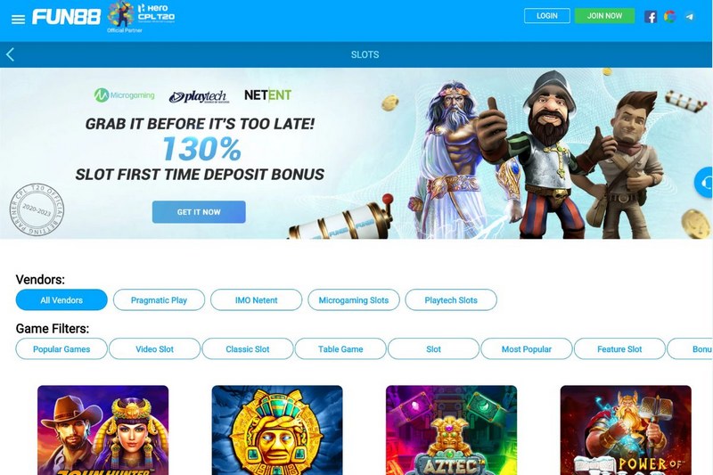 Hướng dẫn chi tiết các bước tham gia chơi game slot Fun88